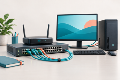 IT &ndash; Hardware & Networking illustration